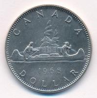 Kanada 1968. 1$ Ni T:2 Canada 1968. 1 Dollar Ni C:XF Krause KM#76.1