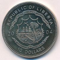 Libéria 2004. 10$ Cu-Ni "A szabadság pillanatai - Rákóczi-szabadságharc" T:1 (eredetileg P...