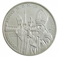 1991. 500Ft Ag II. János Pál pápa látogatása dísztokban T:1- (PP) patina, ujjlenyomat Adamo EM120