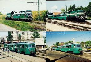 5db színes HÉV fotó