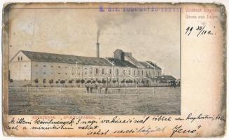 1899 (Vorläufer) Lugos, Lugoj; Szeszgyár. Nemes Kálmán kiadása / Spiritusfabrik / distillery (EM)