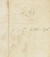 1793 Szepsi és Bodolló plébániai kerületek 1607-es összeírásának 1793-as másolata. 3 p