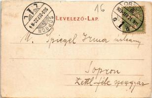 1903 Ada Kaleh, Moschee / Török mecset / Turkish mosque (r)