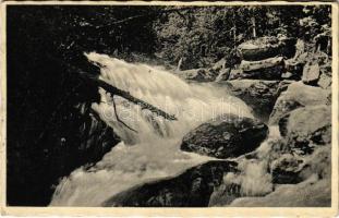 Tátra, Magas-Tátra, Vysoké Tatry; vízesés / waterfall (EK)