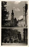 Rozsnyó, Roznava; Szent Ferenc-rendi templom, Székesegyház, télen / church, cathedral, winter