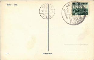 1938 Kassa, Kosice; Dóm / Székesegyház / cathedral + "1938 Kassa visszatért" So. Stpl. (EK...