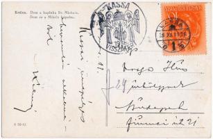 1938 Kassa, Kosice; Dom a kaplnka Sv. Michala / Székesegyház és Mihály kápolna / cathedral and chape...