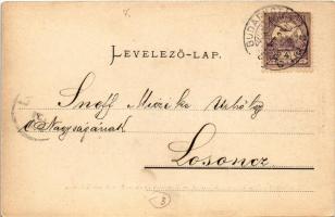 1901 Budapest V. Erzsébet sétatér, Kioszk kávéház. Ganz Antal 83. (1950-es években lebontották)