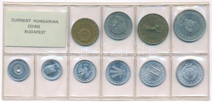 1984. 2f-20Ft (10xklf) érmés forgalmi sor fóliatokban T:1 Adamo FO17
