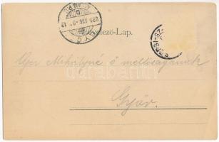 1899 (Vorläufer) Sepsiszentgyörgy, Sfantu Gheorghe; Református templom. Benkő M. kiadása / Calvinist...