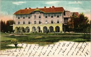 1905 Ilidza, Ilidze bei Sarajevo; Hotel Austria + "K. und K. Milit. Post Nevesinje"