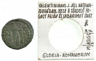 Római Birodalom / Siscia / I. Valentinianus 367-375. AE3 (2,33g) T:2 patina Roman Empire / Siscia / I. Valentinianus 367-375. AE3 D N VALENTINI-ANVS P F AVG / GLORIA RO-MANORUM - M F* - [B]SISC (2,33g) C:XF patina RIC IX 14a, xvi