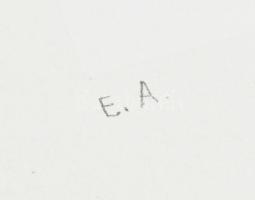 Mark (Márkus), Anna (1928-): Geometrikus kompozíció, 1990. Szitanyomat, papír, jelzett, művészpéldán...