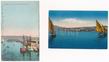 Fiume, Rijeka; 2 db régi képeslap / 2 pre-1915 postcards