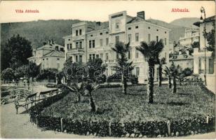 Abbazia, Opatija; Villa Abbazia. Divald Károly 1095-1907.