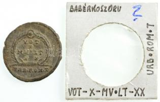 Római Birodalom / Róma / II. Iulianus 361-363. AE3 (2,50g) T:2 patina
Roman Empire / Rome / II. Iul...