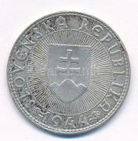 Szlovákia 1944. 10K Ag "Templom kereszt nélkül" T:2 patina Slovakia 1944. 10 Korun Ag &quo...