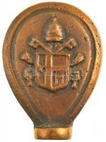 DN "II. János Pál" kétoldalas öntött Br asztaldísz T:2,2-
ND "John Paul II" two...