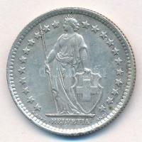 Svájc 1963B 2Fr Ag T:2 patina Switzerland 1963B 2 Francs Ag C:XF patina Krause KM#21