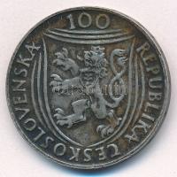 Csehszlovákia 1951. 100K Ag "Klement Gottwald" T:2 patina Czechoslovakia 1951. 100 Korun A...