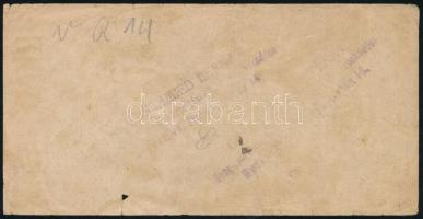 Késmárky és Illés Árkád Játékáruház számolócédula, kis szakadásokkal