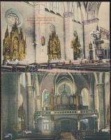 Budapest VI. sarutlan karmeliták temploma 2db képeslap