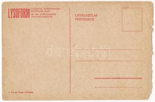 Gróf Tisza István, magyar miniszterelnök. A Képes Újság felvételei. Lysoform fertőtlenítő reklám / D...