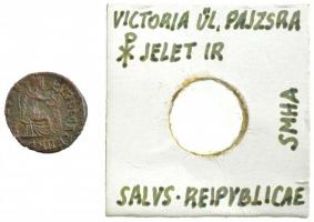 Római Birodalom / Heraclea / Aelia Flaccilla 378-383. AE4 (0,98g) T:2- patina Roman Empire / Heraclea / Aelia Flaccilla 378-383. AE4 (0,98g) AEL FLAC-CILLA AVG / SALVS REI-PVBLICAE - SMHA C:VF patina RIC IX 17.