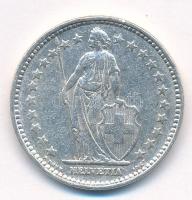 Svájc 1921B 2Fr Ag T:2-,3 
Switzerland 1921B 2 Francs Ag C:VF,F 
Krause KM#21