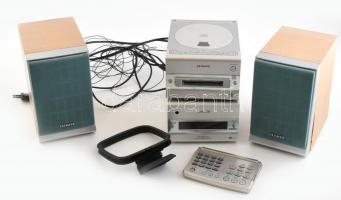 Aiwa HI-Fi, DAT kazettás és CD lejátszós, működik, kopásokkal, m:20cm