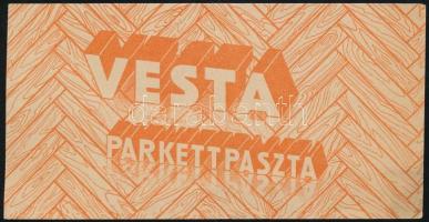 Vesta parkettapaszta számolócédula