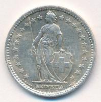 Svájc 1958B 2Fr Ag T:2 patina, ph.
Switzerland 1958B 2 Francs Ag C:XF patina, edge error
Krause KM...