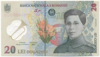 Románia 2021. 20L T:I Romania 2021. 20 Lei C:UNC