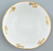 Thun Natalie kompótos készlet, kosárfonásos nyomott mintával, virágmotívumos aranyozással, jelzett, ...