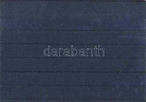 100 db 6 soros fekete berakólap 24x17 cm