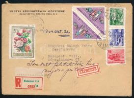 1965 Az Országos Takarékpénztár által Kömpöczi Balogh Endre festőművésznek írt levél
