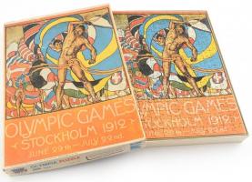 1972 Stockholm 1912 olimpiai játékok puzzle, 200 darabos, teljes.