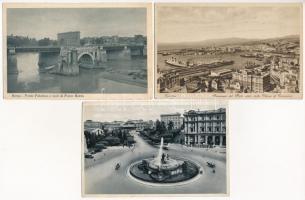 5 db RÉGI olasz képeslap / 5 pre-1945 Italian postcards