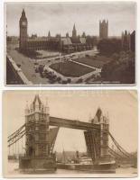 4 db RÉGI angol képeslap / 4 pre-1945 British postcards