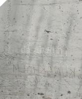 Koch Ernő (1898 - 1970): Kuncsholmi kikötő. 
Jelzés nélkül.
Fém nyomódúc. 45x32,5cm