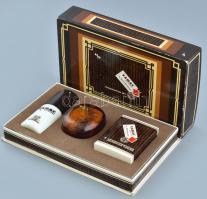 Tabac férfi tisztálkodási csomag, kölni, szappan frissítő kendő. dobozban 23x15cm