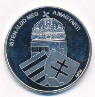 DN "Nemzetünk nagyjai - Ybl Miklós" Ag emlékérem (15,10g/0.333/35mm) T:PP ujjlenyomat