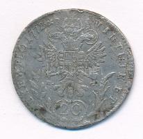 1772E/H-G 20kr Ag "II. József" (6,23g) T:3
Huszár: 1846., Unger III.: 1306.c