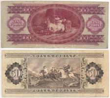 1949. 100Ft + 1989. 50Ft T:III,III-