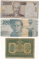 Vegyes: Olaszország / Velence / Osztrák-magyar megszállás 1918. 2L + Indonézia 2015. 2000R + 2016. 2...