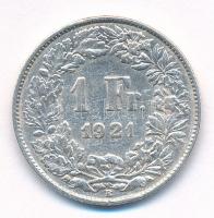 Svájc 1921B 1Fr Ag T:2-,3  Switzerland 1921B 1 Franc Ag C:VF,F  Krause KM#24