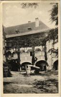 1928 Rossatz (Rossatz-Arnsdorf), Schloßhof / castle courtyard (EK)