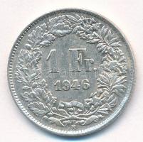 Svájc 1946B 1Fr Ag T:2,2- Switzerland 1946B 1 Franc Ag C:XF,VF Krause KM#24