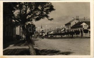 Csíkszereda, Miercurea Ciuc; utca részlet. Vákár L. kiadása / street view