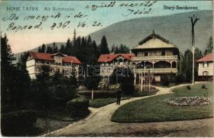 1936 Ótátrafüred, Ó-Tátrafüred, Alt-Schmecks, Stary Smokovec (Magas-Tátra, Vysoké Tatry); szálloda, nyaraló / hotel, villa (EK)